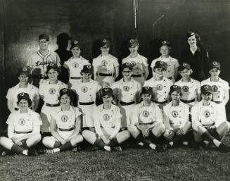 Kalamazoo Lassies Team photograph, 1953