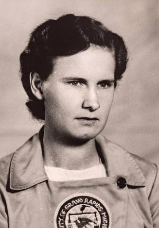 Connie Wisniewski photograph, between 1945 and 1952