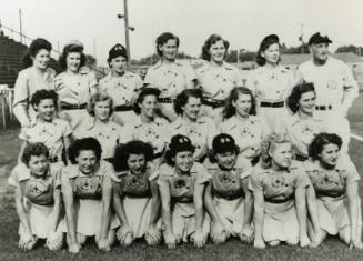 Grand Rapids Chicks Team photograph, 1946