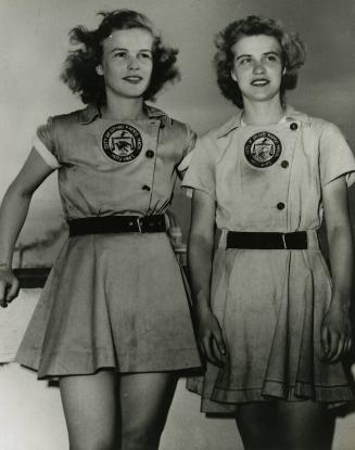 Grand Rapids Chicks Players photograph, 1947