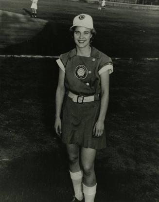 Chicago Colleens Player photograph, 1948