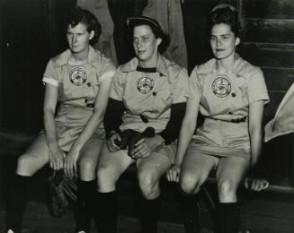 Grand Rapids Chicks Players photograph, 1946