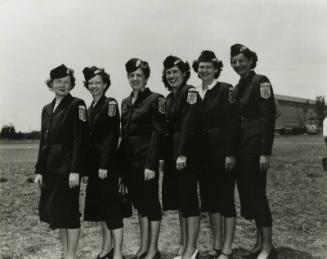 All-American Girls Professional Baseball League Chaperones photograph, 1948