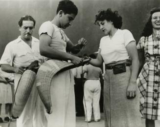 Philomena Gianfrancisco during Spring Training in Cuba photograph, 1947