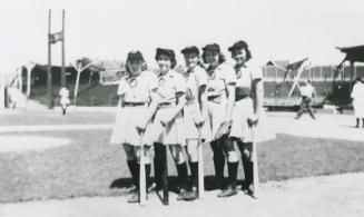 Milwaukee Chicks Player Group photograph, 1944