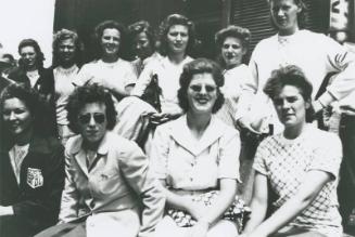 Milwaukee Chicks Group photograph, 1944