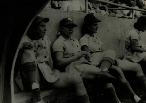 Grand Rapids Chicks Players photograph, 1948