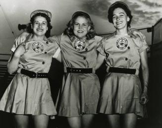 Grand Rapids Chicks Player Group photograph, 1946