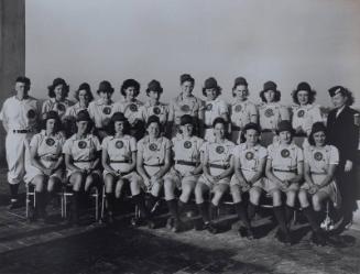 South Bend Blue Sox Team photograph, 1947