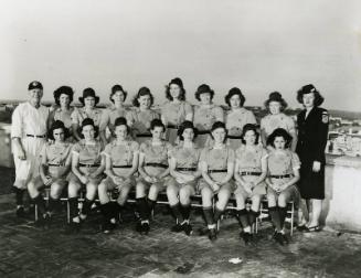 Fort Wayne Daisies Team photograph, 1947