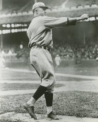 Grover Cleveland Alexander Pitching photograph, 1930