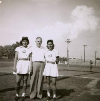 Mita Marrero, Frank Avery, and Mickey Perez on Tour photograph, 1949
