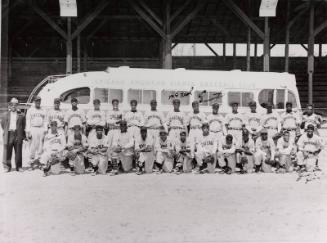 Chicago American Giants Team photograph, probably 1945 or 1950