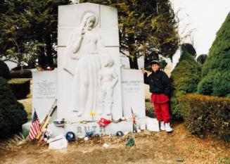 Babe Ruth's Grave Site Photograph