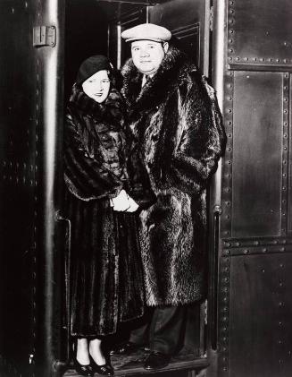 Babe Ruth and Claire Ruth photograph, undated