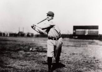 Babe Ruth Swinging Bat photograph, undated