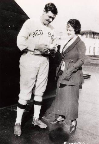 Babe and Helen Ruth photograph, between 1914 and 1919