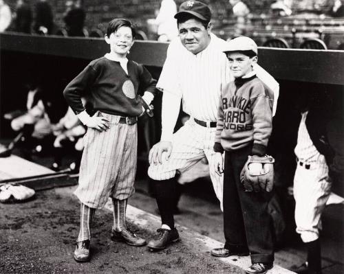 Babe Ruth and Children photograph, between 1920 and 1934