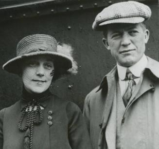 Grover Cleveland Alexander with Wife photograph, undated