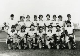 Grand Rapids Chicks Team photograph, 1952