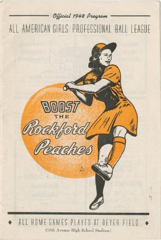 Rockford Peaches program, 1948