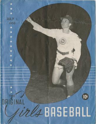 The Original Girls Baseball magazine, 1950