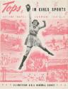 Tops in Girls Sports, All-American Girls Baseball League brochure, 1948