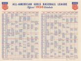 All-American Girls Professional Baseball League schedule, 1950