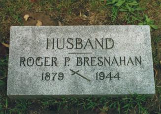 Roger Bresnahan Headstone photograph, after 1944 December 04