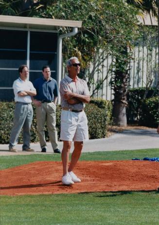 Sandy Koufax Coaching photograph, approximately 2000