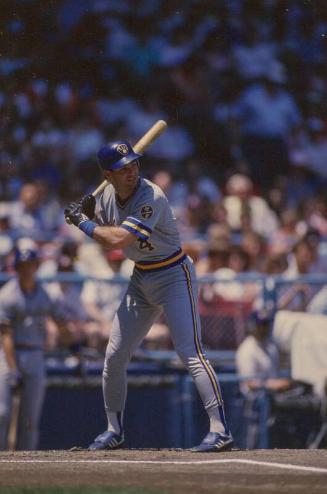 Paul Molitor Batting slide, between 1985 and 1989
