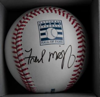 Fred McGriff Autographed ball, 2023 March 28
