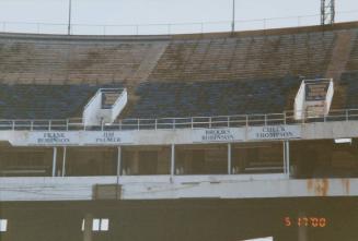 Grandstand photograph, probably 2000 May