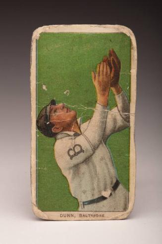 Jack Dunn T206 baseball card, between 1909 and 1911