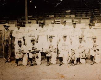 Asheville Blues Team photograph, 1946
