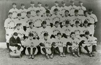 New York Giants Team photograph, 1933