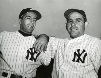 Phil Rizzuto and Yogi Berra photograph, between 1950 and 1956