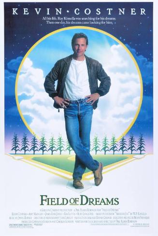 Field of Dreams movie poster, 1989
