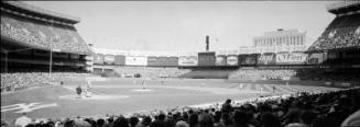 Yankee Stadium panoramic negative, 2000 April 29