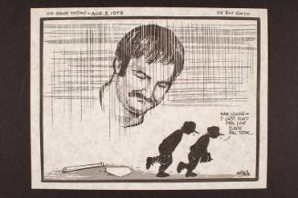 NO GAME TODAY - AUG. 3 cartoon, 1979 August 03