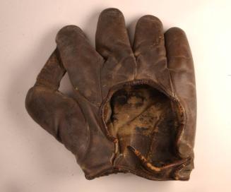 Babe Ruth World Series Autographed glove