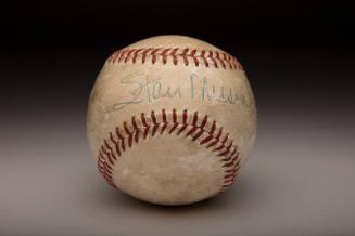 Stan Musial 3000th Career Hit Autographed ball