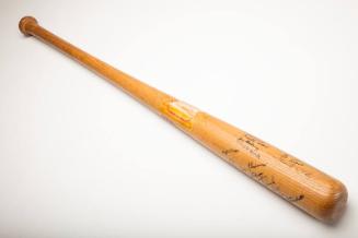 New York Yankees World Champions Autographed bat