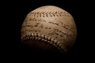William Howard Taft Autographed ball