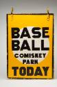 Comiskey Park/Wrigley Field Chicago Transit sign board