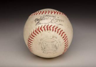 Hank Aaron 3000th Hit baseball