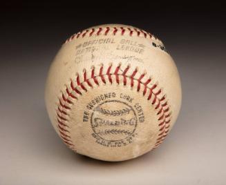 Willie Mays 3000th Career Hit ball
