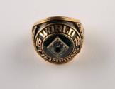 Oakland Athletics World Series ring