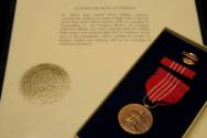 Moe Berg Medal of Freedom award