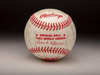 Milwaukee Brewers World Series Autographed ball